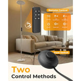 LED Floor Lamps, 2800Lm Standing Lamp Remote and Feet Switch