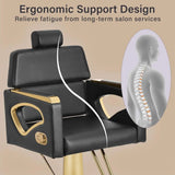 Heavy-Duty 360° Swivel Barber Chair