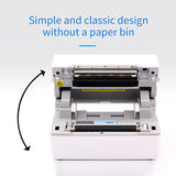 SIHAO 40-80mm Wireless Thermal Label Printer, Bluetooth Portable For Shipping
