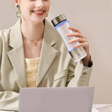 380ml Hydrogen Water Generator Bottle Electric USB Rechargeable Hydrogen Water Bottle