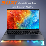 SUXI MantaBook Pro Laptop Intel N5095 14.1 Inch 16GB LPDDR4 RAM 256GB SSD Lightweight Business