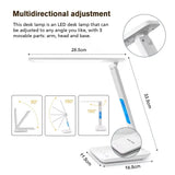 LAOPAO 10W QI Wireless Charging LED Desk Lamp USB Charging Port