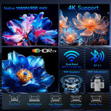 Magcubic HY350GTV Projector with 4K TV stick 1080P 900 ANSI  Native
