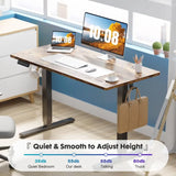 Electric Standing Desk Adjustable Height, 40x24 Inch Sit Stand Up Home Office