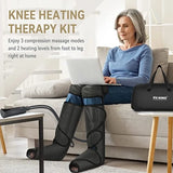 Foot and Leg Compression Massager for Circulation and Pain Relief
