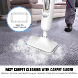 DayPlus Steam Mop & Detachable Steam Cleaner for Carpet Laminate
