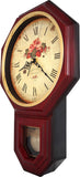 Vintage Chiming Wall Clocks with Pendulum & Westminster Chime Hourly,