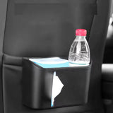 Car Trash Can Portable Storage Mesh Pocket Auto Hanging Holder Water Bottles Backseat Waterproof Trash Can Bag Box Organizer