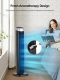 41' Quiet Tower Fan for Bedroom, 90° Oscillating Floor Fan with Remote