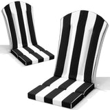 50x20 Inch Adirondack Chair Cushions Set of 2 Outdoor Rocking Chair Cushions