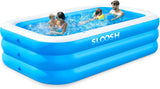 JOYFY 120" x 72" x 22" Full-Sized Inflatable Swimming Pool Summer