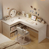 Firm Computer Desk, Bookshelf, Integrated Corner Workbench