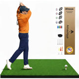 5×4 Golf Hitting Mat NonSlip for Indoor and Outdoor Use
