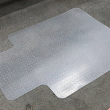 Transparent Wheelchair Cushion  Scratch Resistance Convex Nail Bottom Slippery Office Rolling Chair Mat