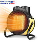 Portable Electric Heater and Fan 2 in 1 for Home Office Bedroom Use