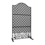 Metal Privacy Screen, Outdoor Privacy Screen for Balconies, Patios, Gardens