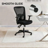 Office Chair Mat for Carpet with Lip Flat Shipping Heavy Duty Hard Clear Chair Mats