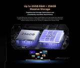 DOOGEE Blade10 Ultra Rugged Phone 6.56'' Display 10.7mm Ultra-thin