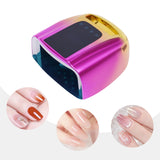 SN475G 96W Wireless Nail Lamp Rechargeable Gradient Gold UV LED Gel Nail Dryer