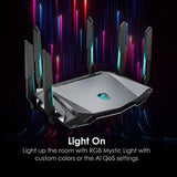 Radix AXE6600 WiFi 6E Tri-Band Gaming Router, Tri Band Gigabit Wireless