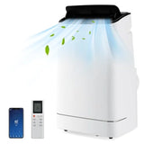 Portable air conditioner with heat for home office, 15000 BTU, up to 800 sq.ft.