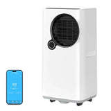 Portable air conditioner for home bedroom office use,white,16000 BTU 5-in-1