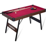 Folding Pool Table, Portable Billiard Game Tables for Kids and Adults