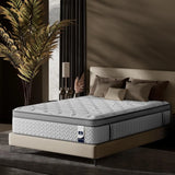 Firm Queen Size Mattress 14 Inch - Deep Sleep Hybrid Mattress for Pain Relief