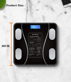Body Fat Scale Smart Wireless Digital Bathroom Weight Scale Body Composition Analyzer With Smartphone