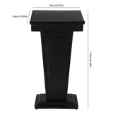 Metal  Lecterns Multi-Purpose Metal Podium Speaking Desk Large Capacity for Church