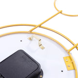 Modern Silent Wall Clock 38*78cm for Living Room Kitchen Bedroom Office
