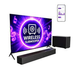 Sound Bar w/ Wireless Subwoofer, 240W Peak Power, VoiceMX and BassMX
