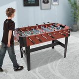 Football Game Set, 47.2*24in Foosball Table w/ Scoreboard&Ball Storage Box