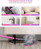 Steam Mop Cleaner w/ Detachable Handheld Steamer for Cleaning Hardwood