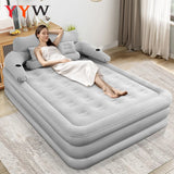 New 2 Persons Inflatable Mattress Camping Folding Outdoor Indoor Home