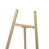 118CM Large Wood Tripod Gold Foldable Artist Easel Floor Stand