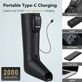 Cordless Foot and Leg Massager Rechargeable Foot and Calf Massage Boots