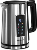 Electric Kettle 1.7L, Touch Screen Water Boiler with Auto Shut Off, Double Wall