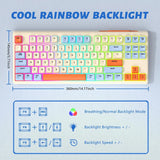ATTACK SHARK x ZIYOULANG M87 80% Wireless TKL RGB Backlit