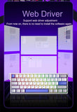 AULA WIN60 HE Magnetic Keyboard 21 Keys Butterfly Keycaps Wired Trigger