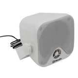 Herdio 4 Inch Heavy Duty Waterproof Boat Marine Box Outdoor Speakers Surface Mounted For Skid Steer