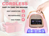 Professional UV LED Nail Lamp Rechargeable 30 LED Nail Dryer Suitable for All Gel Nail Polish Curing Lamps