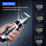 Men's Hair Clippers & Beard Trimmer Grooming Kit, 14-in-1 Cordless Rechargeable Haircut Set with LED Display