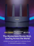 TP-LINK WIFI6 Dual Band AX3000 Wireless Router 5G Mesh Networking AP