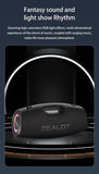 ZEALOT S78 100W Wireless Speakers, DSP Technology ,Dream Light, Outdoor