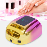 96W UV LED Nail Lamp Rechargeable Cordless Gel Nail Dryer with 4 Timer Settings&Smart Sensor Gradient Portable
