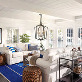 4 Light Luxury Chandeliers Farmhouse Industrial Pendant Lighting Classic Lantern