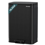 Kitchen Trash Can, 18.5 Gallon / 70L Large Kitchen Garbage Can with Soft Close Lid