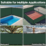 6' x 50' privacy screen, Outdoor Backyard sunshade windshield fence