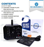 60,000mg Industrial Ozone Generator Air Purifier Deodorizer for Home